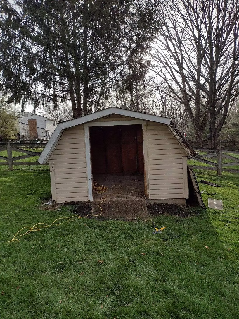 Yard Waste & Outdoor Structure Removal from GoodFellas Junk Removal in Cincinnati, Dayton and Northern Kentucky